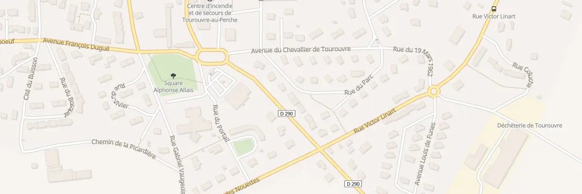 Plan du 25B Rue du Parc à Tourouvre au Perche