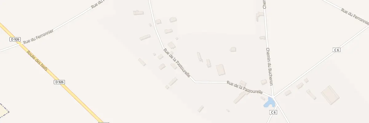 Plan du 250 Rue de la Pastourelle à Écretteville-lès-Baons
