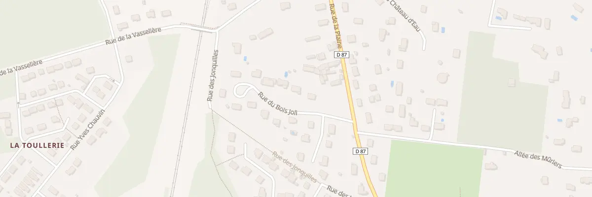 Plan du 4 Rue du Bois Joli à Monts