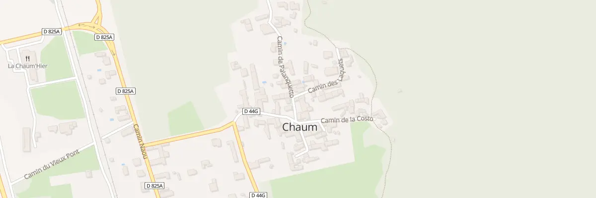 Plan du 91 Le Village à Chaum