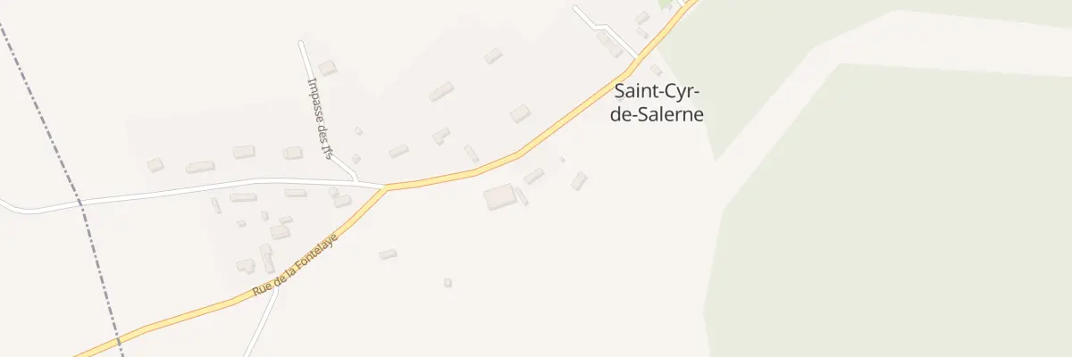Plan du 483 Le Bourg à Saint-Cyr-de-Salerne