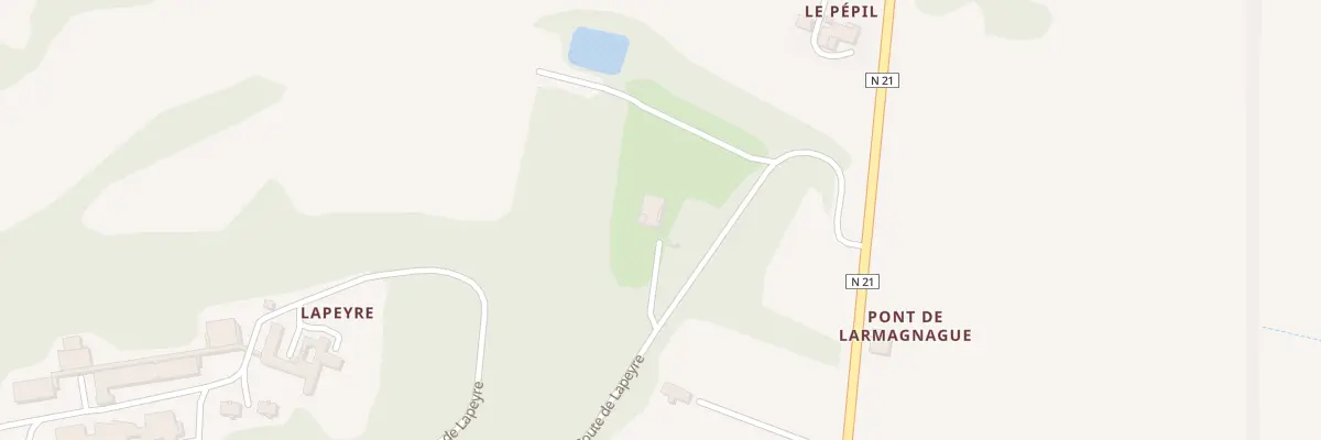 Plan du 300 Rte de LAPEYRE à Layrac