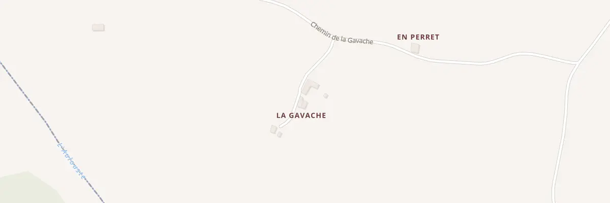 Plan du 540 Chem de la Gavache à Gavarret-sur-Aulouste