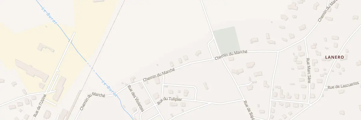 Plan du 3 Che du Marche à Marignac