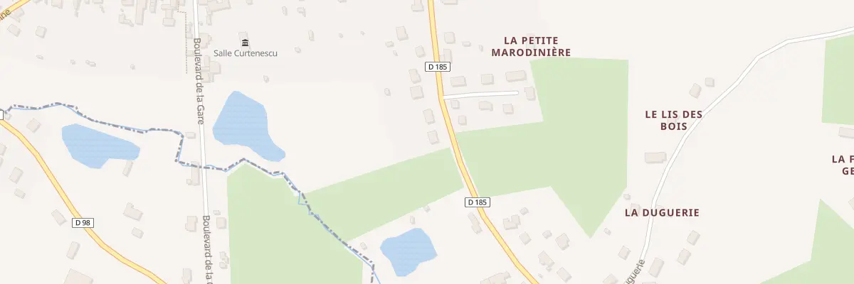 Plan du 13 Rue d’Huchepoche à Saint-Maixent