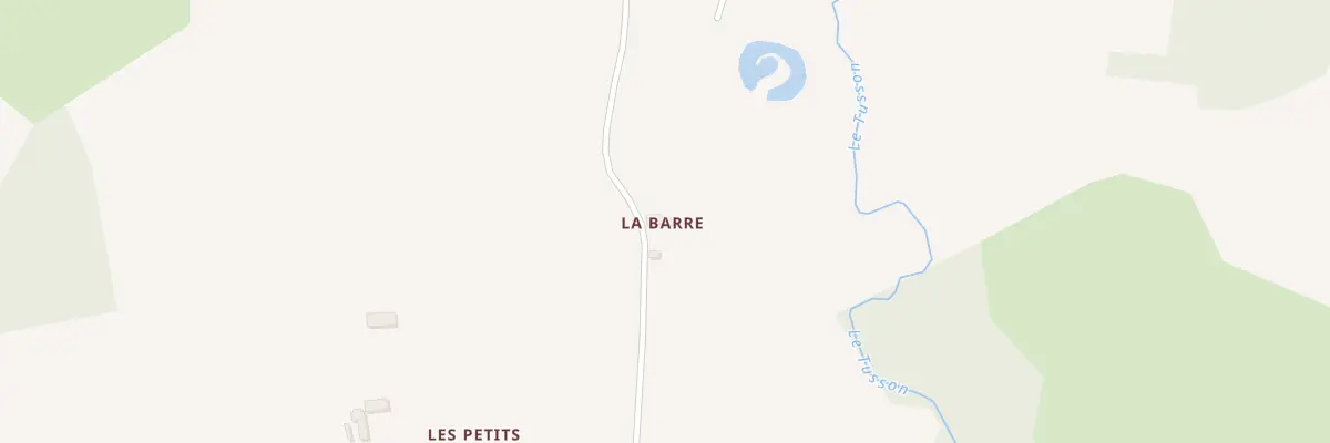 Plan du 5079 La Barre à Cogners