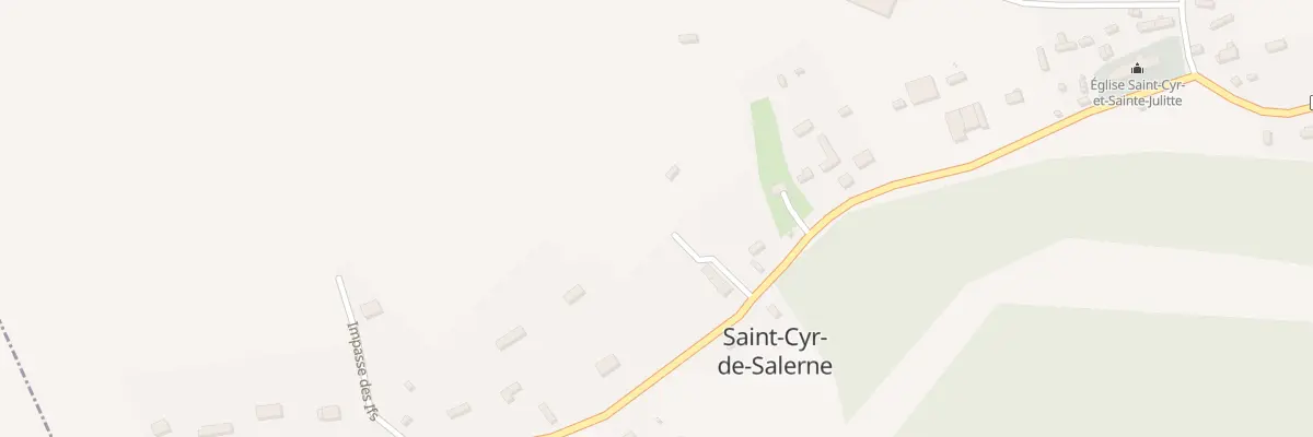 Plan du 3 Le Village Nord à Saint-Cyr-de-Salerne