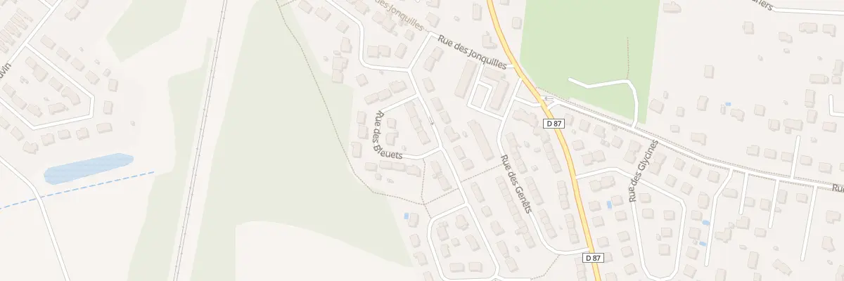 Plan du 10 Rue des Pervenches à Monts