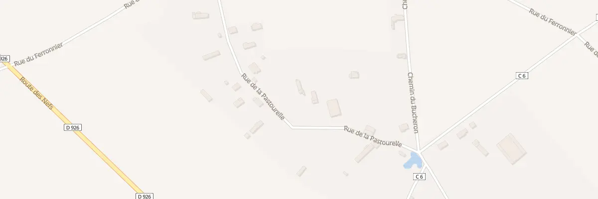 Plan du 170 Rue de la Pastourelle à Écretteville-lès-Baons