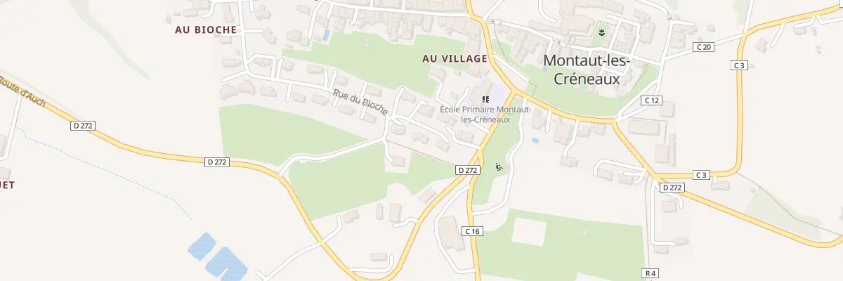Plan du 4 Imp du Verger à Montaut-les-Créneaux