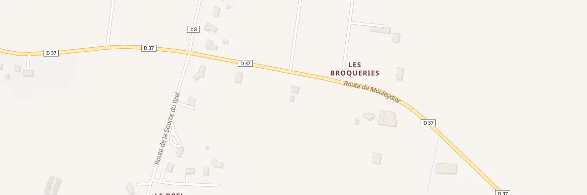 Plan du 125A Le Brel à Varennes