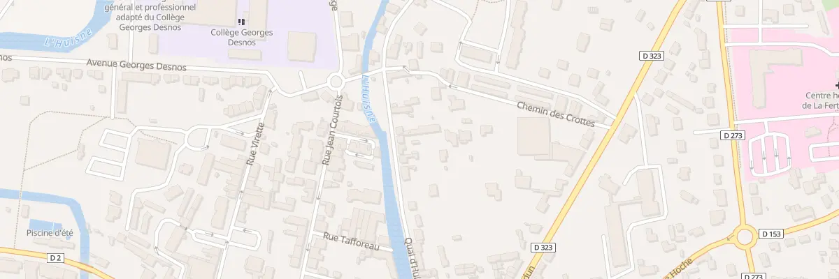 Plan du 9 Quai D Huisne à La Ferté-Bernard