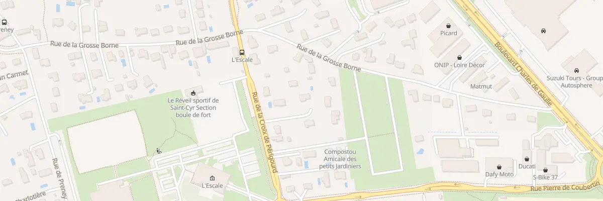 Plan du 4 All René Bonamy à Saint-Cyr-sur-Loire