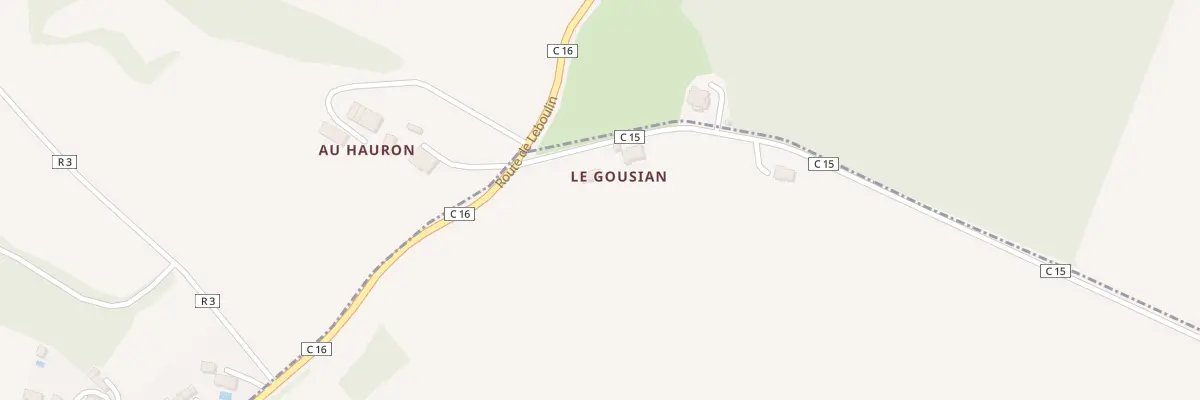 Plan du 5040 Le Gousian à Leboulin