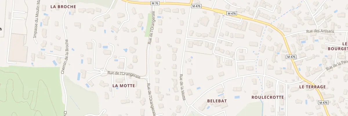Plan du 12 Rue de la Motte à Mettray