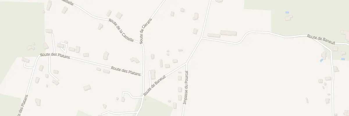 Plan du 7 Rte de Baneuil à Saint-Capraise-de-Lalinde