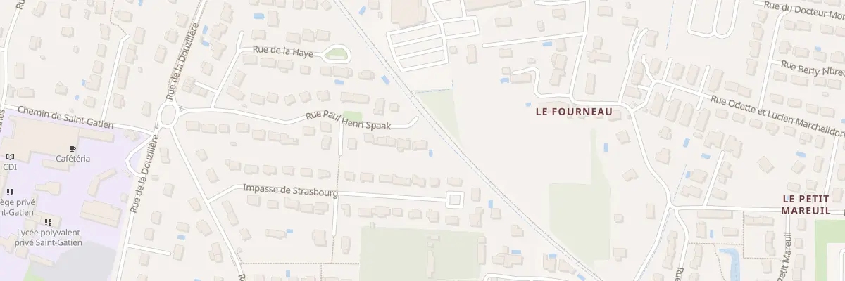 Plan du 27 Rue Paul-Henri Spaak à Joué-lès-Tours