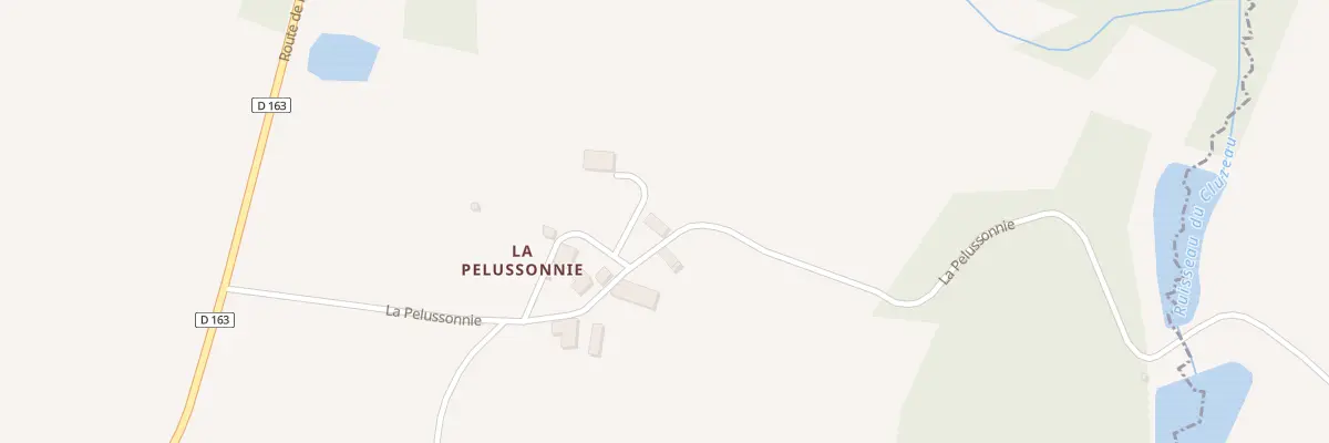 Plan du 5006 La Pelussonnie à Sauvagnac
