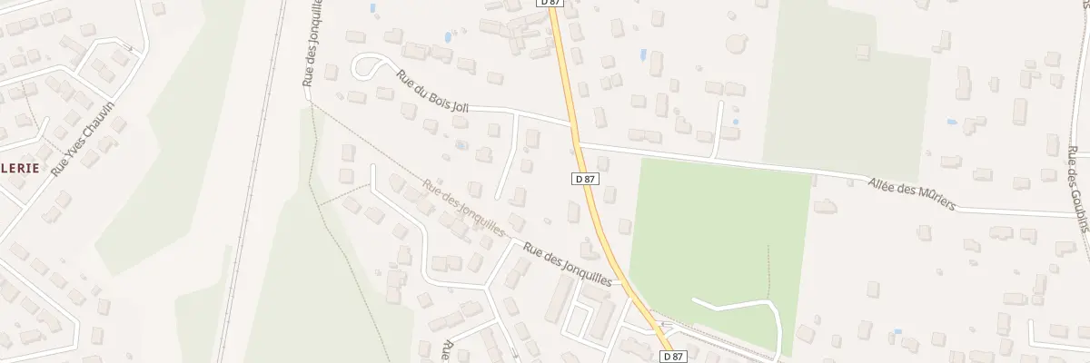 Plan du 1 Imp du Bois Joli à Monts