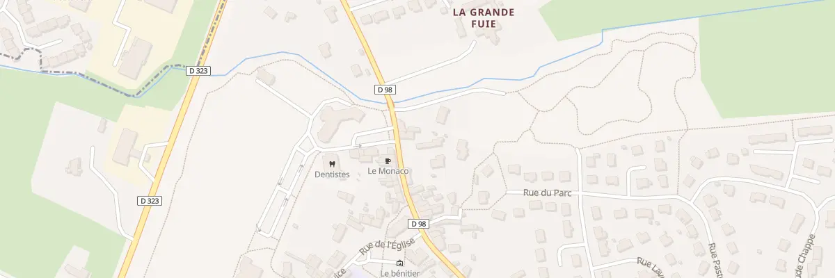 Plan du 10 Rue Princesse Alice de Monaco à Cherré-Au