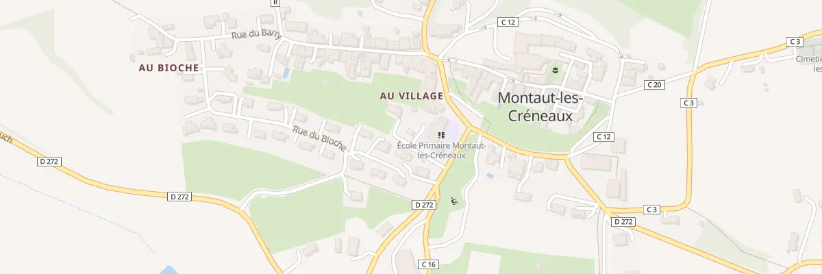 Plan du 4 Au Village à Montaut-les-Créneaux