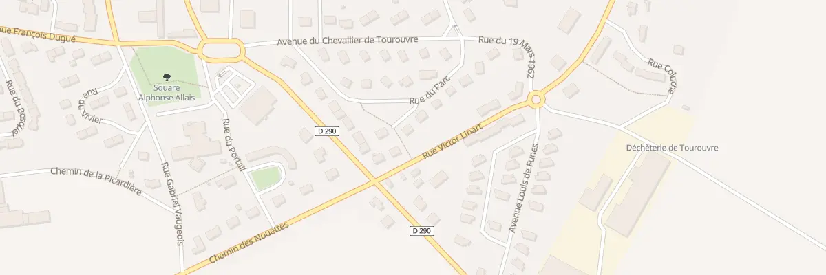 Plan du 19 Rue du Parc à Tourouvre au Perche