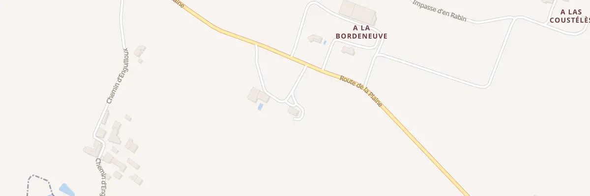 Plan du 5052 A Las Pagueres à Gavarret-sur-Aulouste