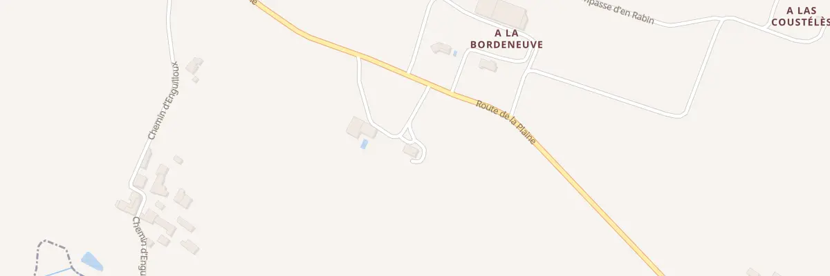 Plan du 5052 A Las Pagueres à Gavarret-sur-Aulouste