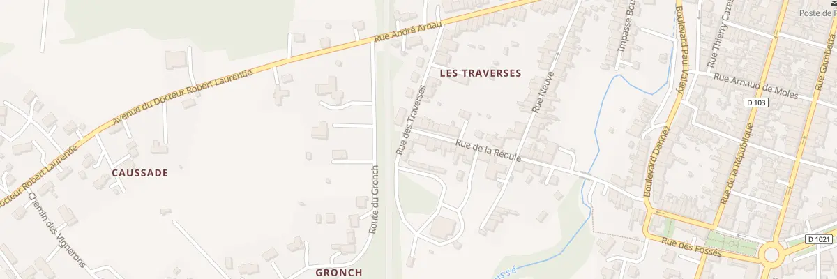 Plan du 5B Rue des Traverses à Fleurance