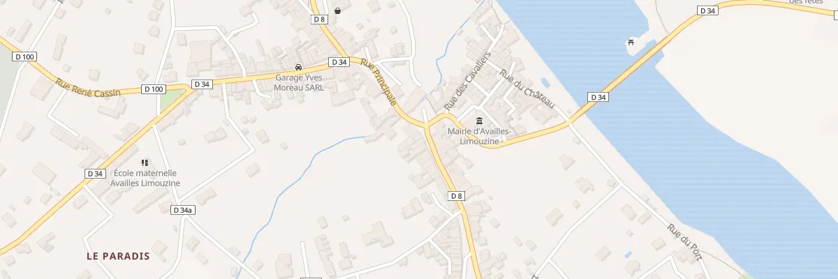 Plan du 11 Pl de la Mairie à Availles-Limouzine