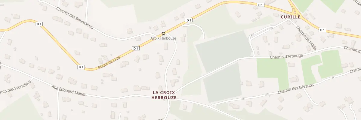 Plan du 3 Av de la Croix Herbouze à Chancelade