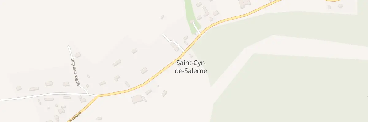Plan du 385 Le Bourg à Saint-Cyr-de-Salerne