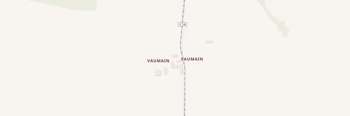 Plan du 178 Vaumain à Draché