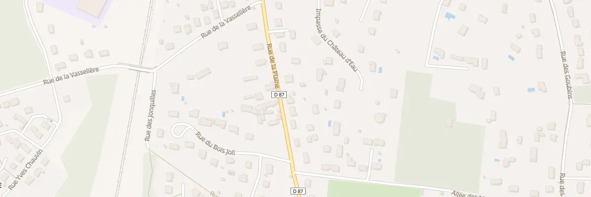 Plan du 21 Rue de la Plaine à Monts