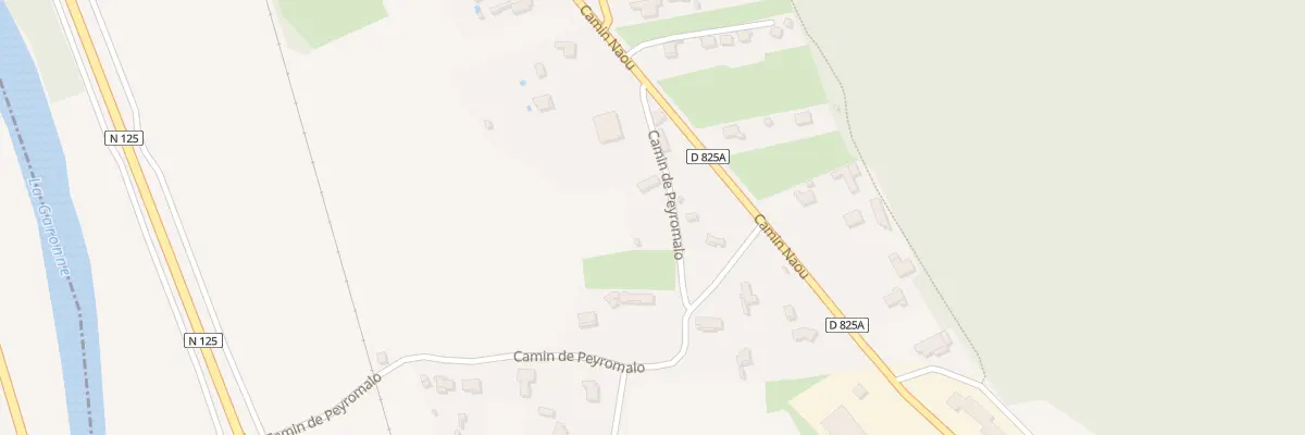 Plan du 6 Cami de Peyromalo à Chaum