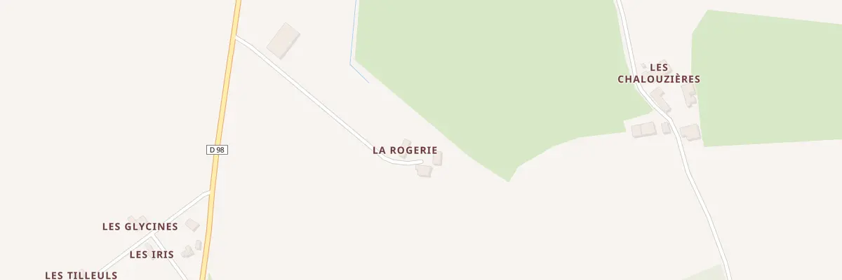 Plan du 5083 La Rogerie à Bouër