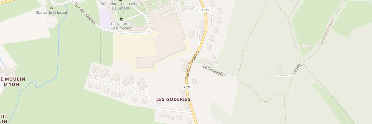 Plan du 1 Rue des Toiseries à La Chapelle-Montligeon