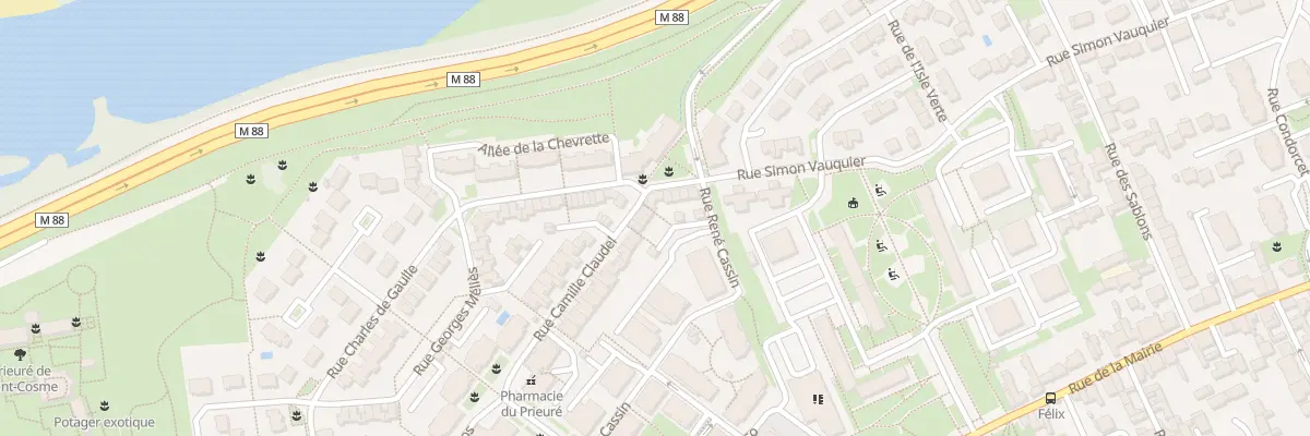 Plan du 41 Rue Camille Claudel à La Riche