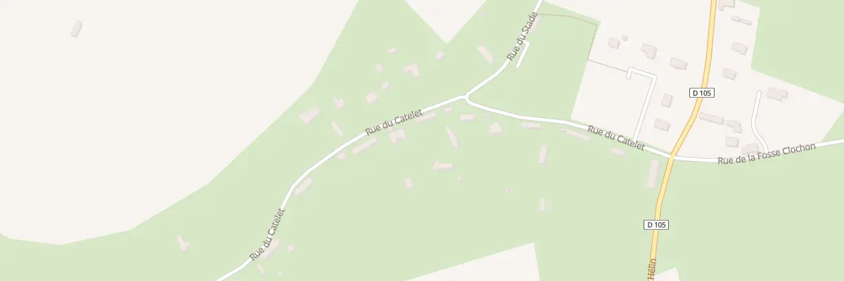 Plan du 297 Rue du Catelet à Ancourteville-sur-Héricourt