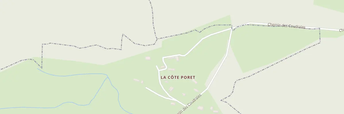 Plan du 57 La Cote Poret à Livet-sur-Authou