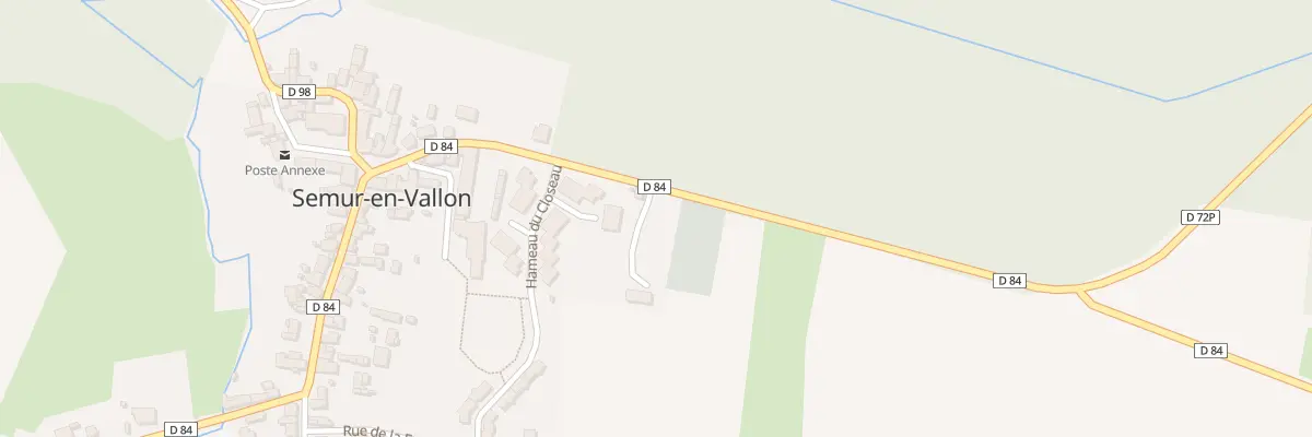 Plan du 4 Rue des Ecoles à Semur-en-Vallon