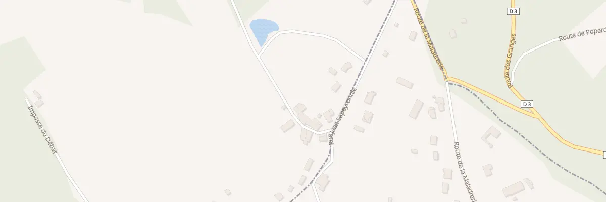 Plan du 109 La Chapoulie au Bourdeix