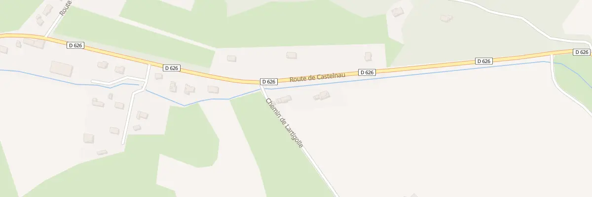Plan du 55 Chem de Lartigolle à Pessan