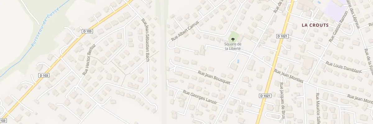 Plan du 12 Rue Jean Bousquet à Fleurance