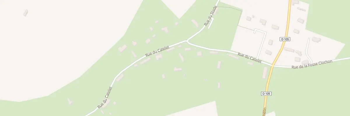 Plan du 295 Rue du Catelet à Ancourteville-sur-Héricourt