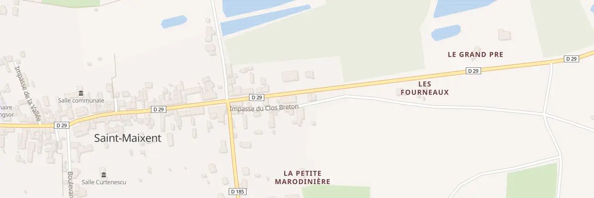 Plan du 41 Rue de la Chapelle à Saint-Maixent