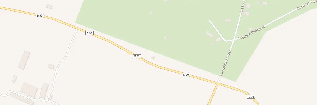 Plan du 834 Rte de Bourneville à Étréville