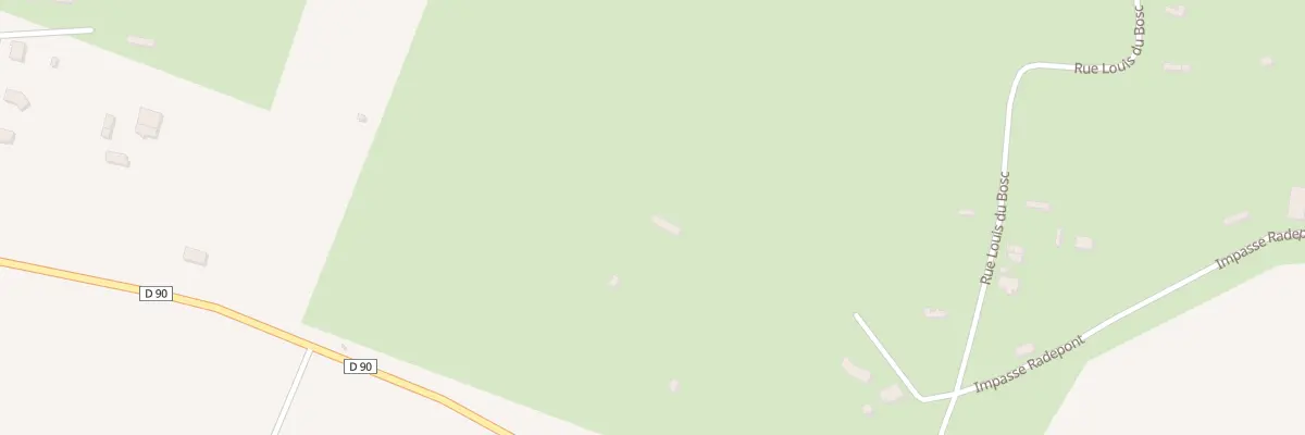 Plan du 890 Rte de Bourneville à Étréville