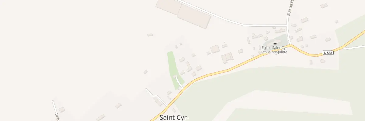 Plan du 29 Le Village Nord à Saint-Cyr-de-Salerne