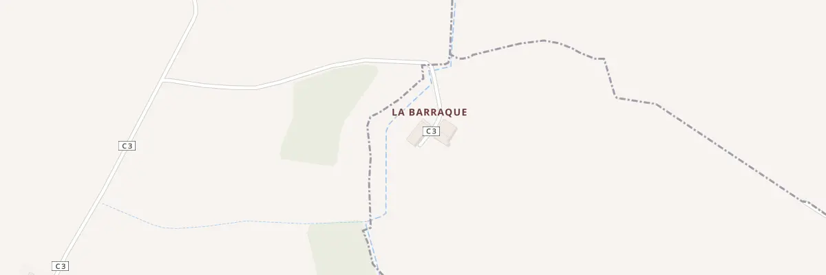 Plan du 400 A la Barraque à Montaut-les-Créneaux